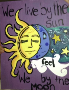 sun and the moon