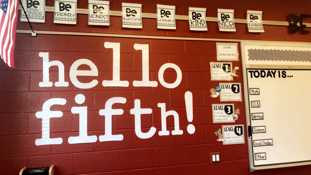 Classroom Sign