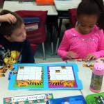 Ben and Olivia C. play a game too!