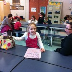 Celeste with her family