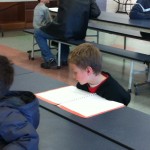 Chase reads his poems proudly